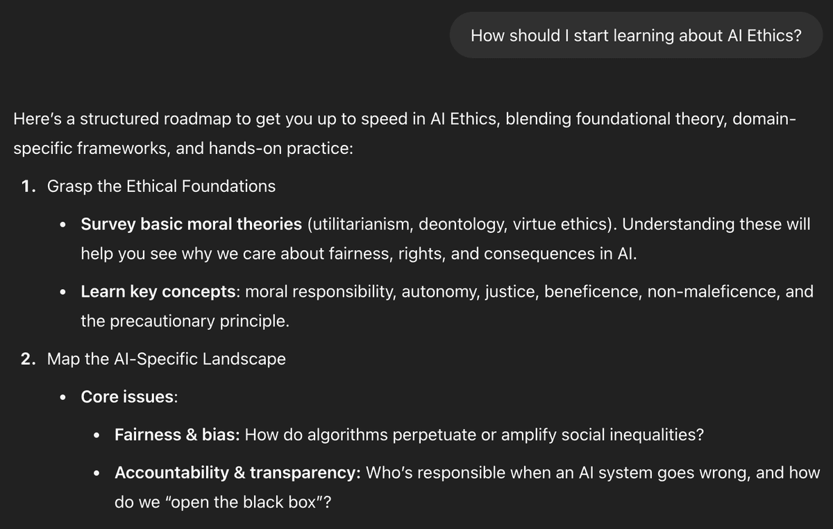 ChatGPT AI Ethics Example